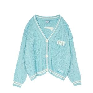 TAYLOR SWIFT 1989 TV CARDIGAN SIZE M/L